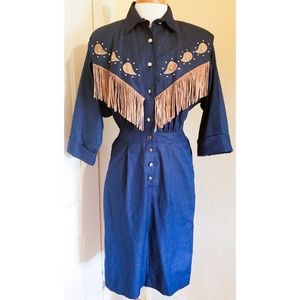 fringe cowgirl dress